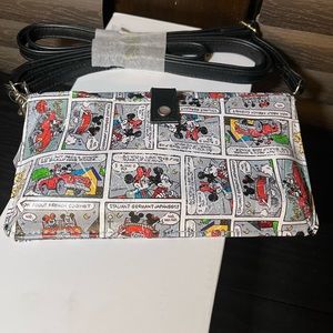 Disney Mickey crossbody wallet bag